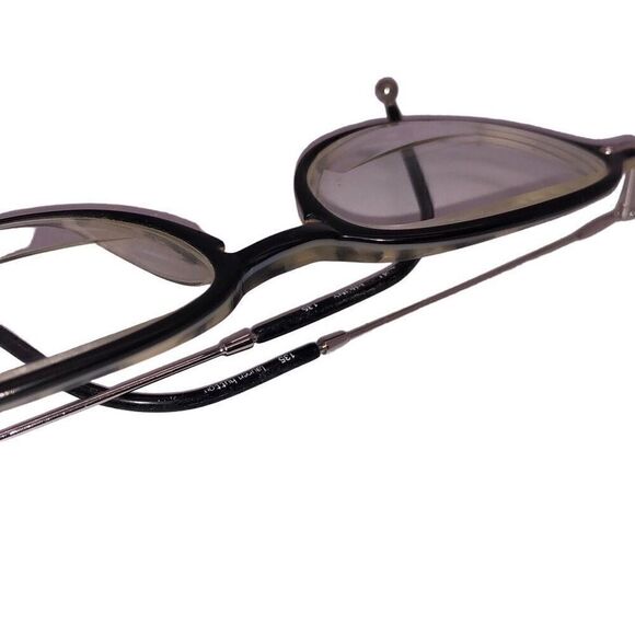 Lauren Hutton Ebony Eyeglass Frames Tortoiseshell Inner 135 - Picture 10 of 16
